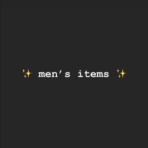 Men’s items